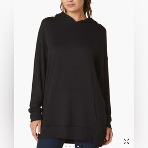 NWT Beyond Yoga Go Getter Hoodie Sweatshirt, 2X, Black